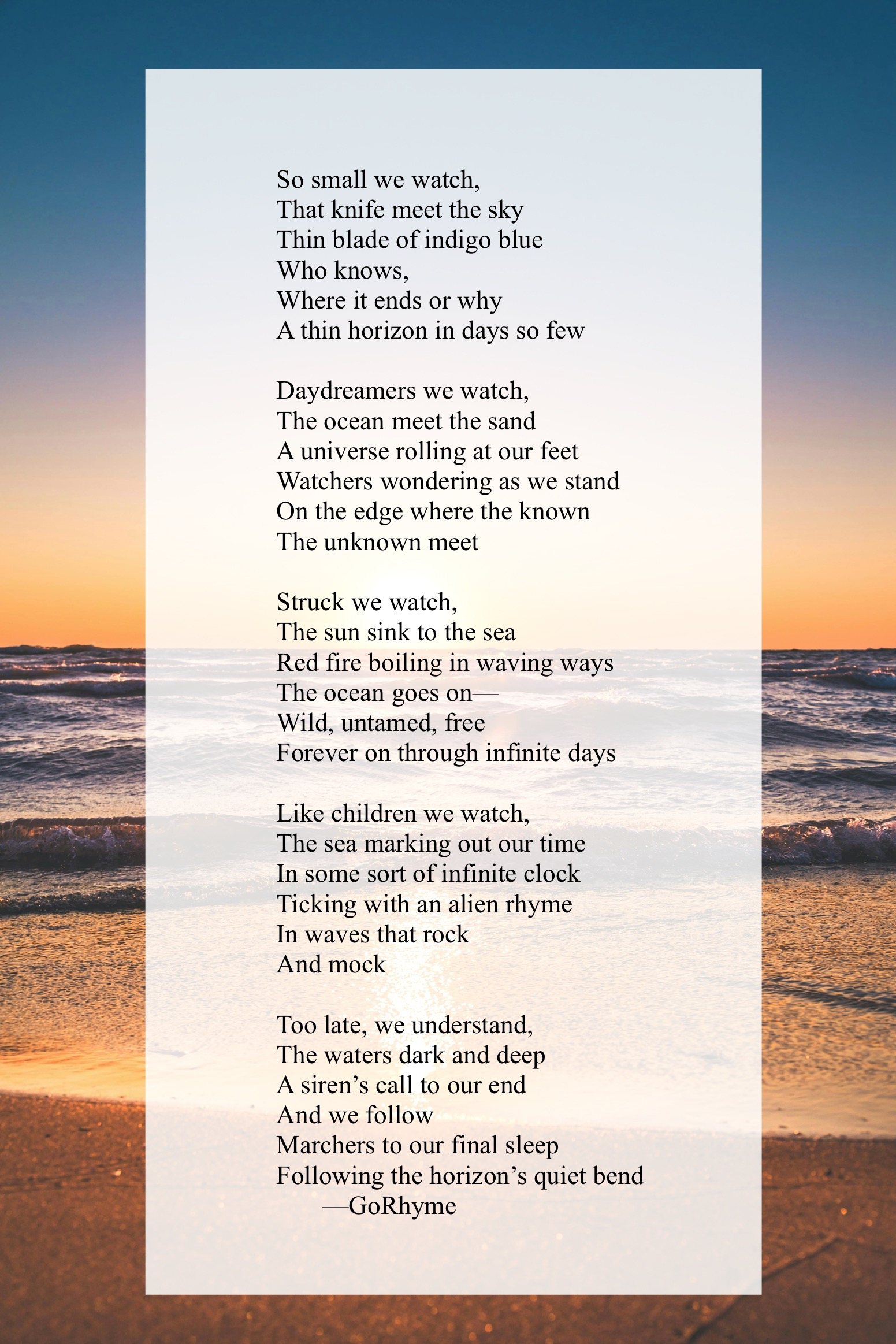 Poetry by Kelly Gray